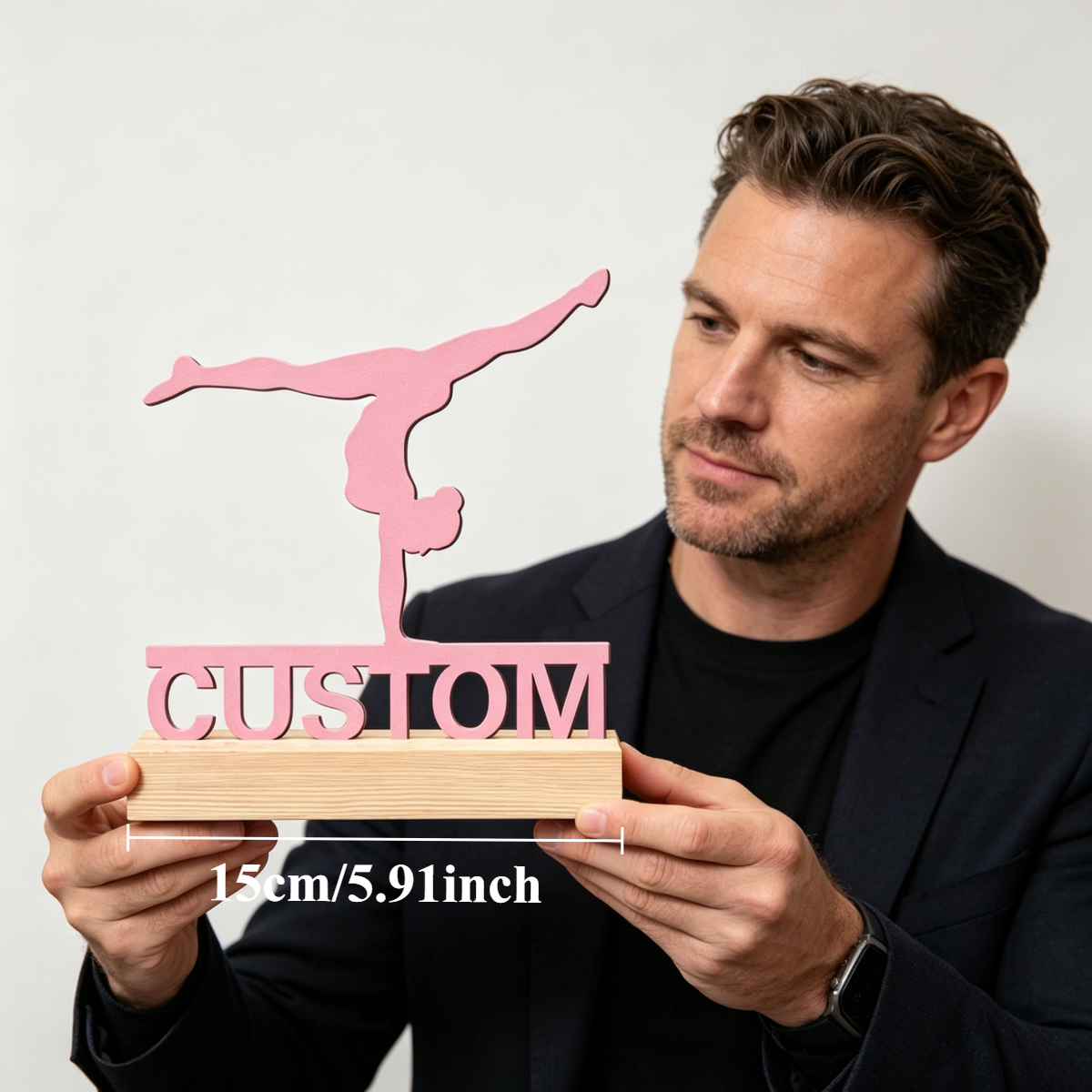 1pc Custom Gymnastic Girl Wood - Home Office Gifts 리뷰 및 가격