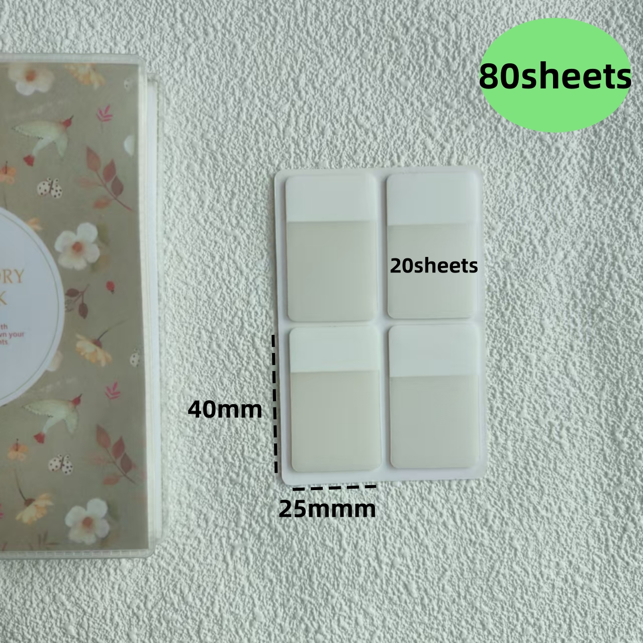 40/80/160 Sheets Transparent S - Sticky Note Dispenser 리뷰 및 가격