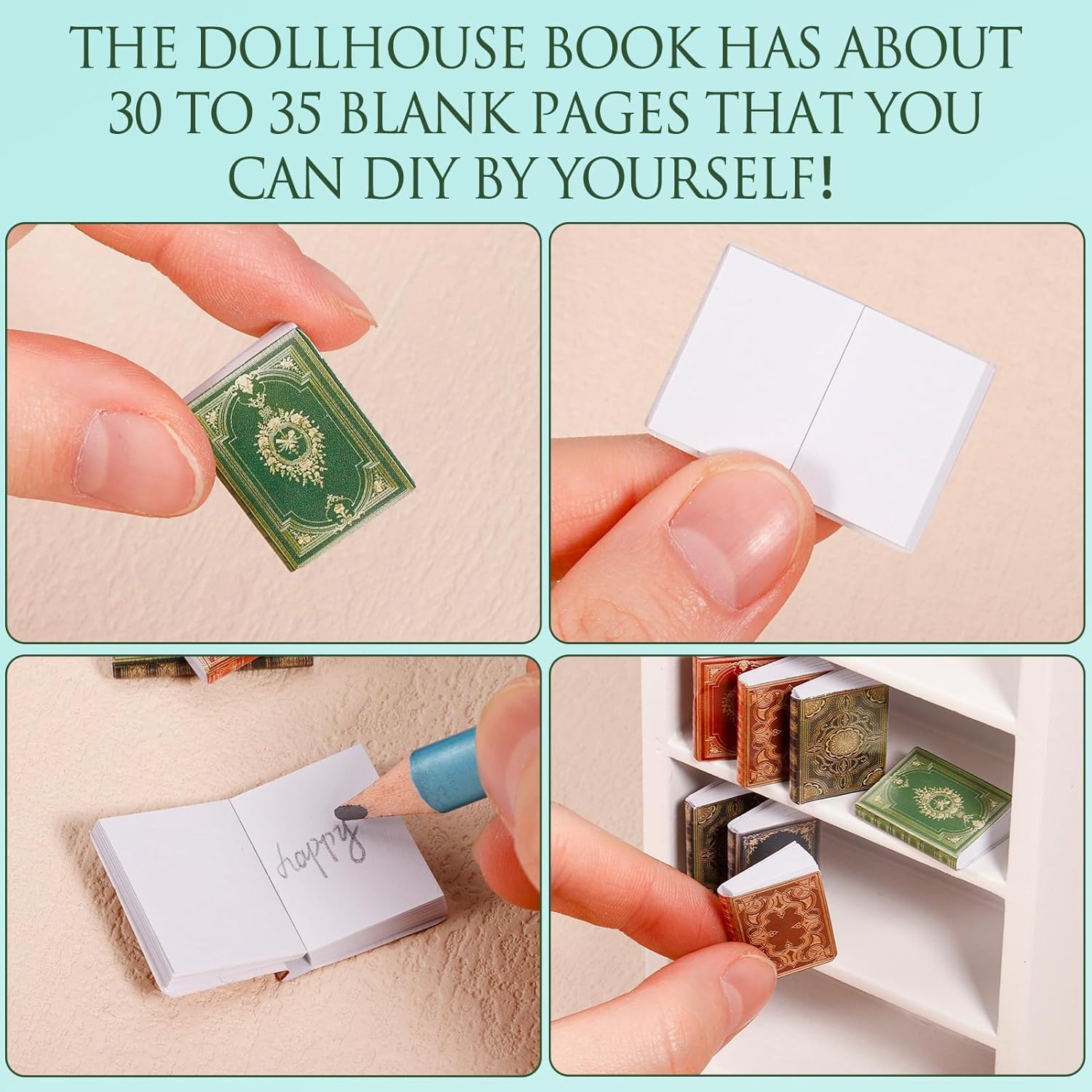 36 Pcs 1:12 Scale Dollhouse Mi - Bookcase Wood Shelf 리뷰 및 가격