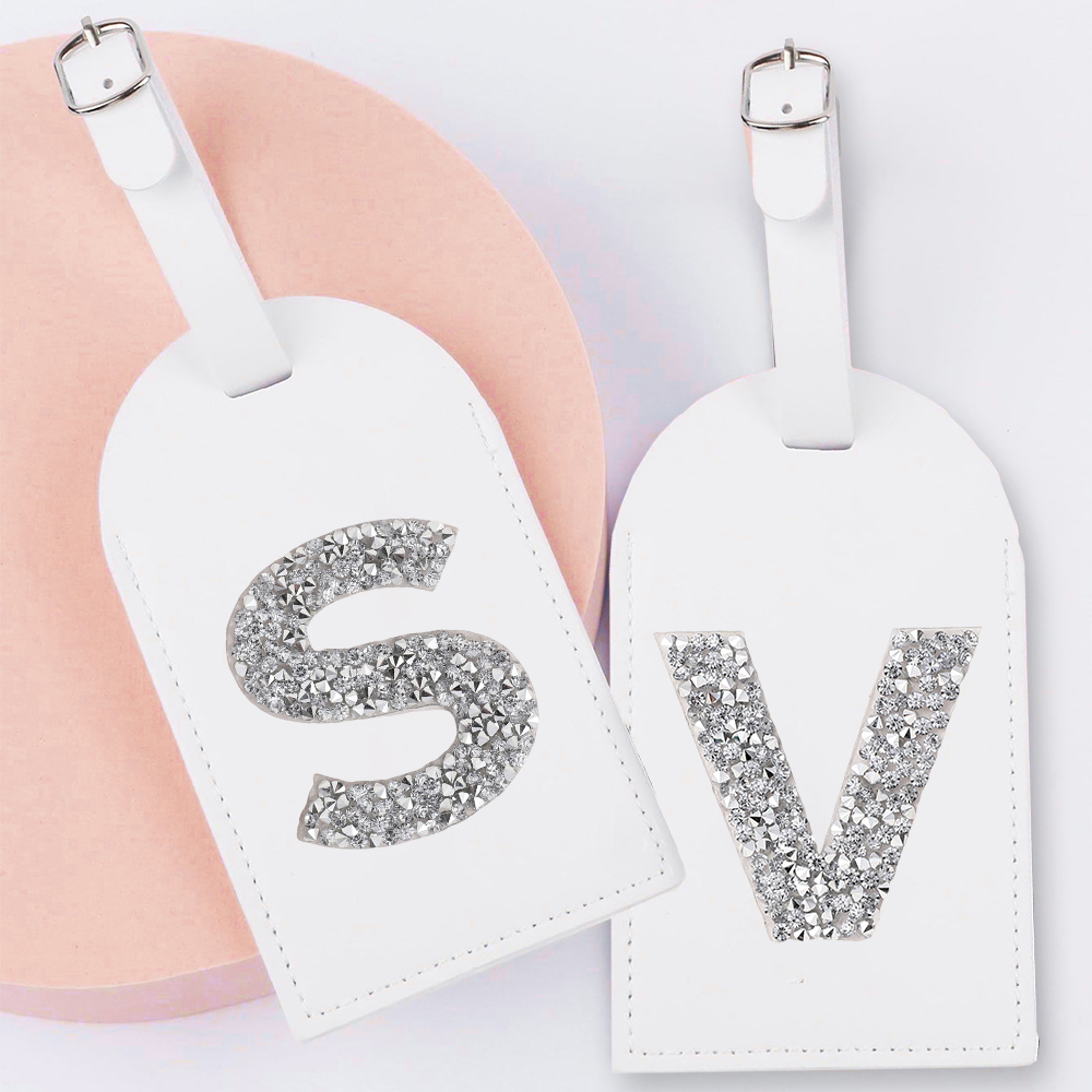 A-Z Rhinestone Monogram Leathe - Letter Tray Desk 리뷰 및 가격