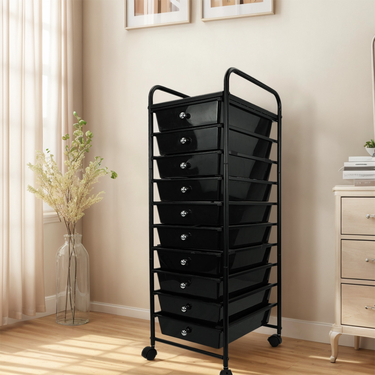 10 Plastic Drawer Rolling Stor - Rolling File Cart 리뷰 및 가격