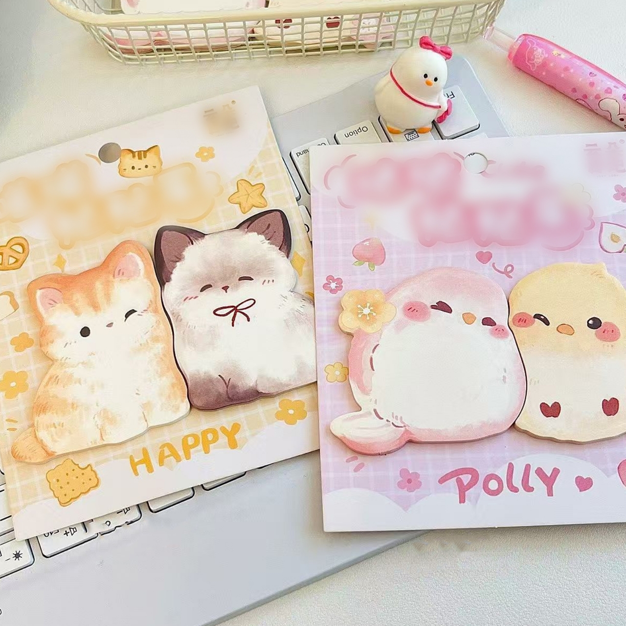 20 Sheets Cute Cartoon Animal  - Sticky Note Dispenser 리뷰 및 가격