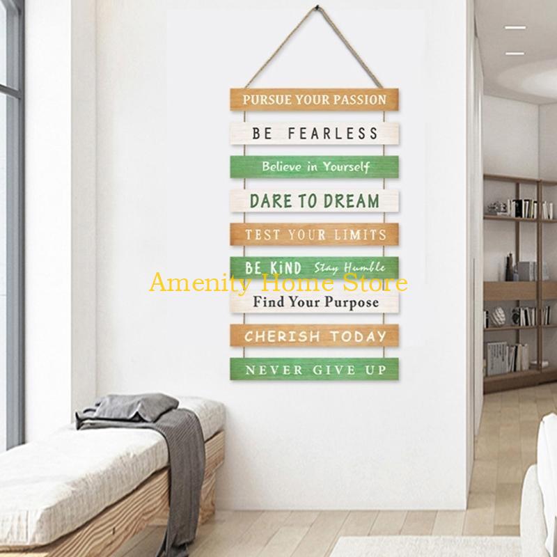 F26C Inspirational Wood Sign W - Home Office Quotes 리뷰 및 가격