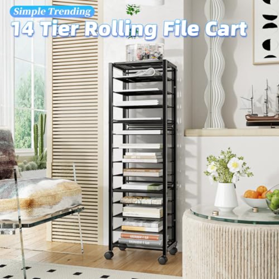 Rolling File Cart, Desk File O - Rolling File Cart 리뷰 및 가격
