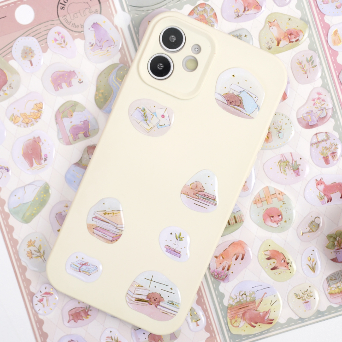 3 pcs Lovely Animals Slow Time - Home Office Quotes 리뷰 및 가격