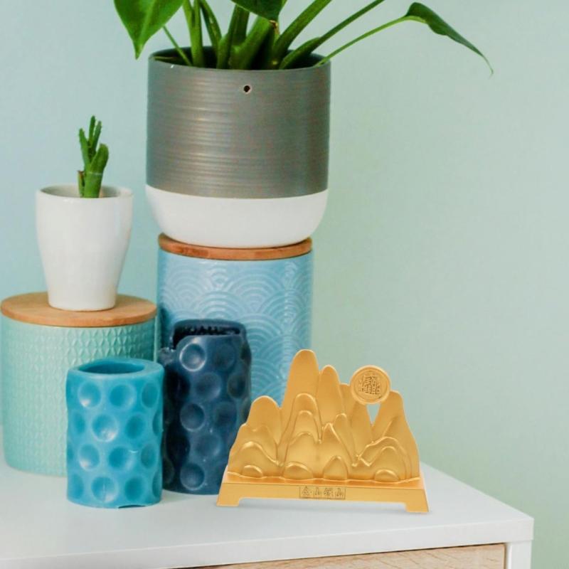 Metal Mountain Figurine,Mounta - Home Office Feng Shui 리뷰 및 가격