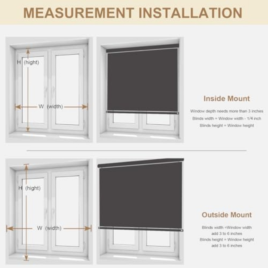 out Cordless Roller Shades, Ro - Home Office Windows 리뷰 및 가격