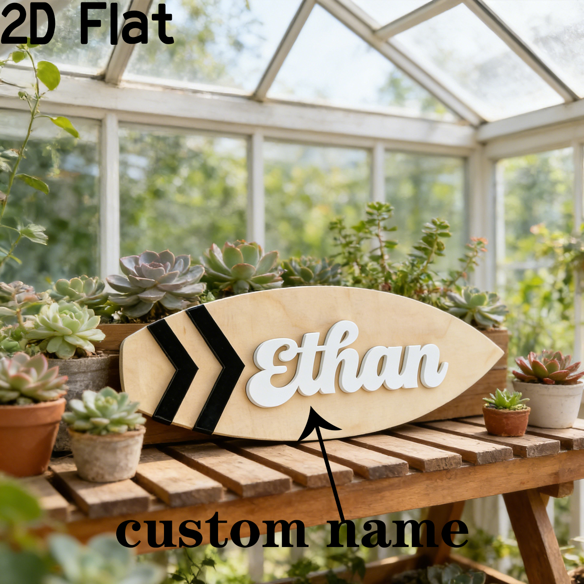 1Pc Custom Surfboard Wooden Ac - Home Office Gifts 리뷰 및 가격