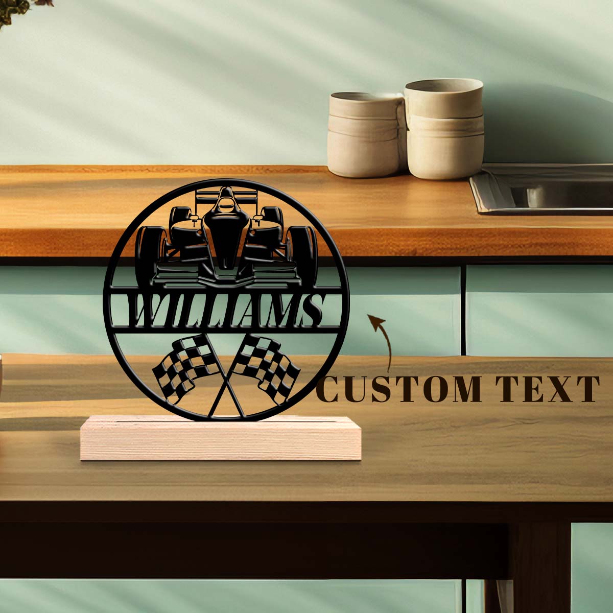 1Pc Csutom Name F1 Race Car Fl - Home Office Gifts 리뷰 및 가격