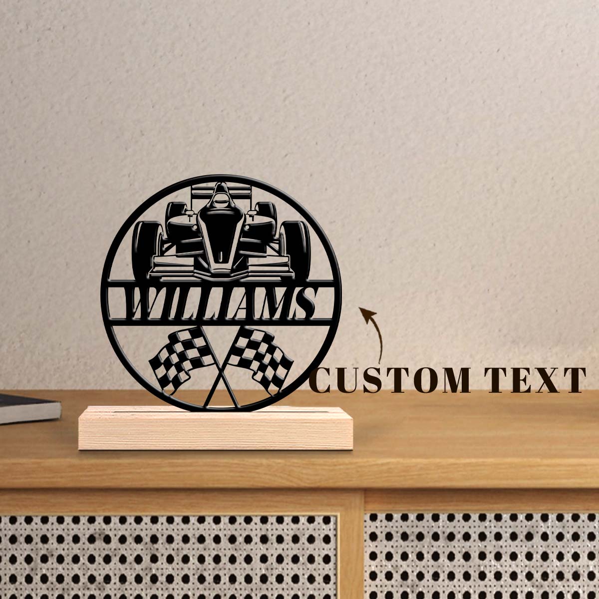 1Pc Csutom Name F1 Race Car Fl - Home Office Gifts 리뷰 및 가격