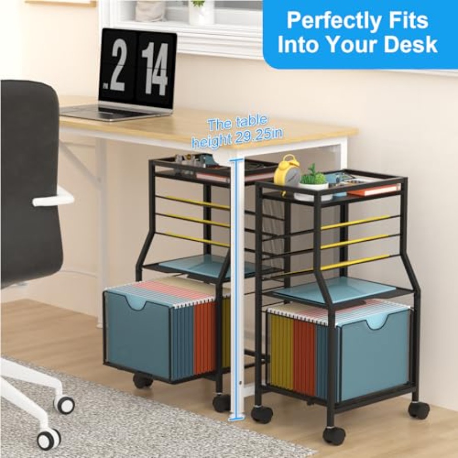 Rolling File Cart 6-Tier Desk  - Rolling File Cart 리뷰 및 가격