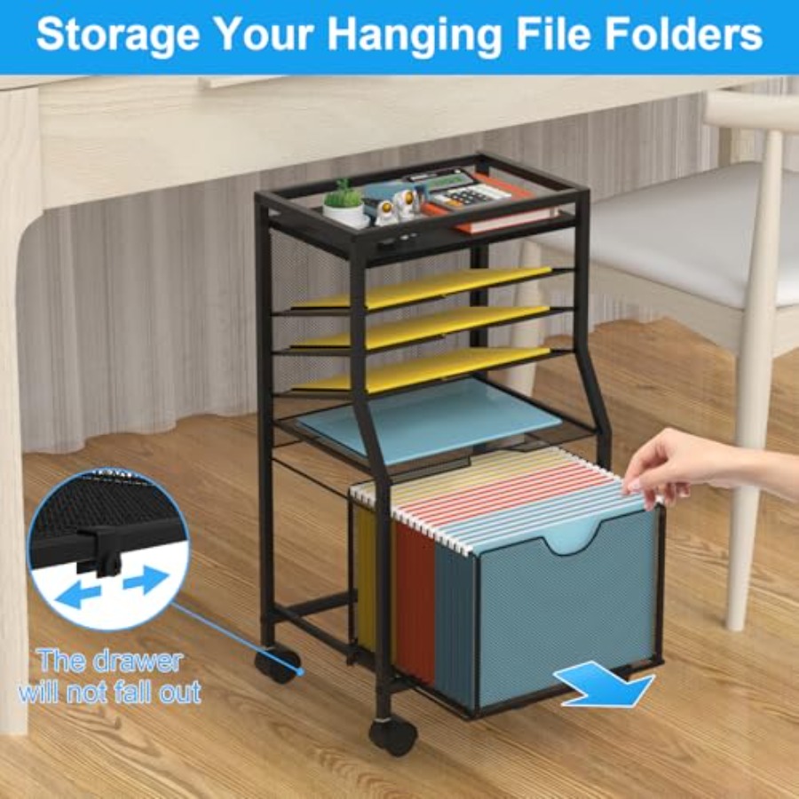Rolling File Cart 6-Tier Desk  - Rolling File Cart 리뷰 및 가격