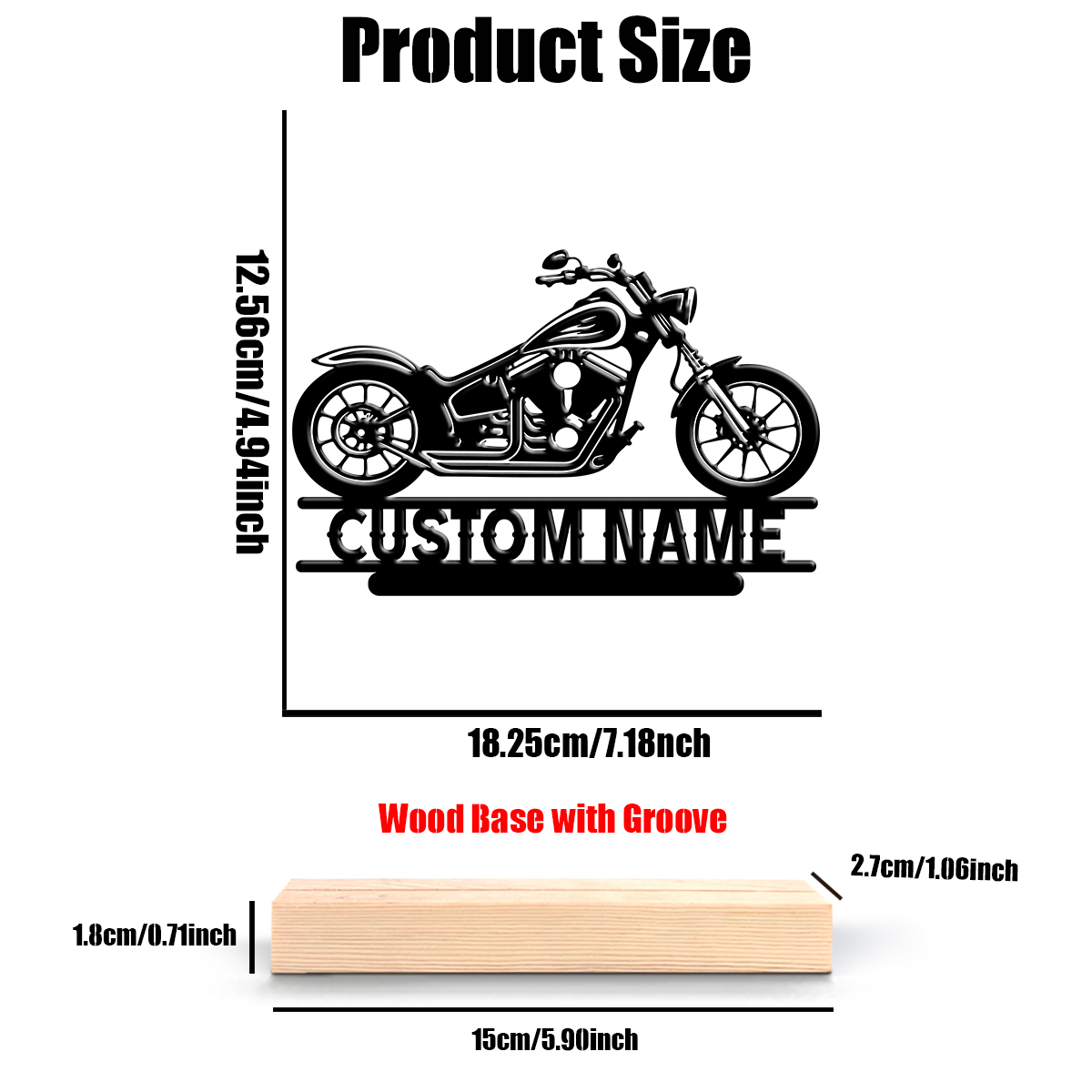 1Pc Csutom Name Road Motorbike - Home Office Gifts 리뷰 및 가격