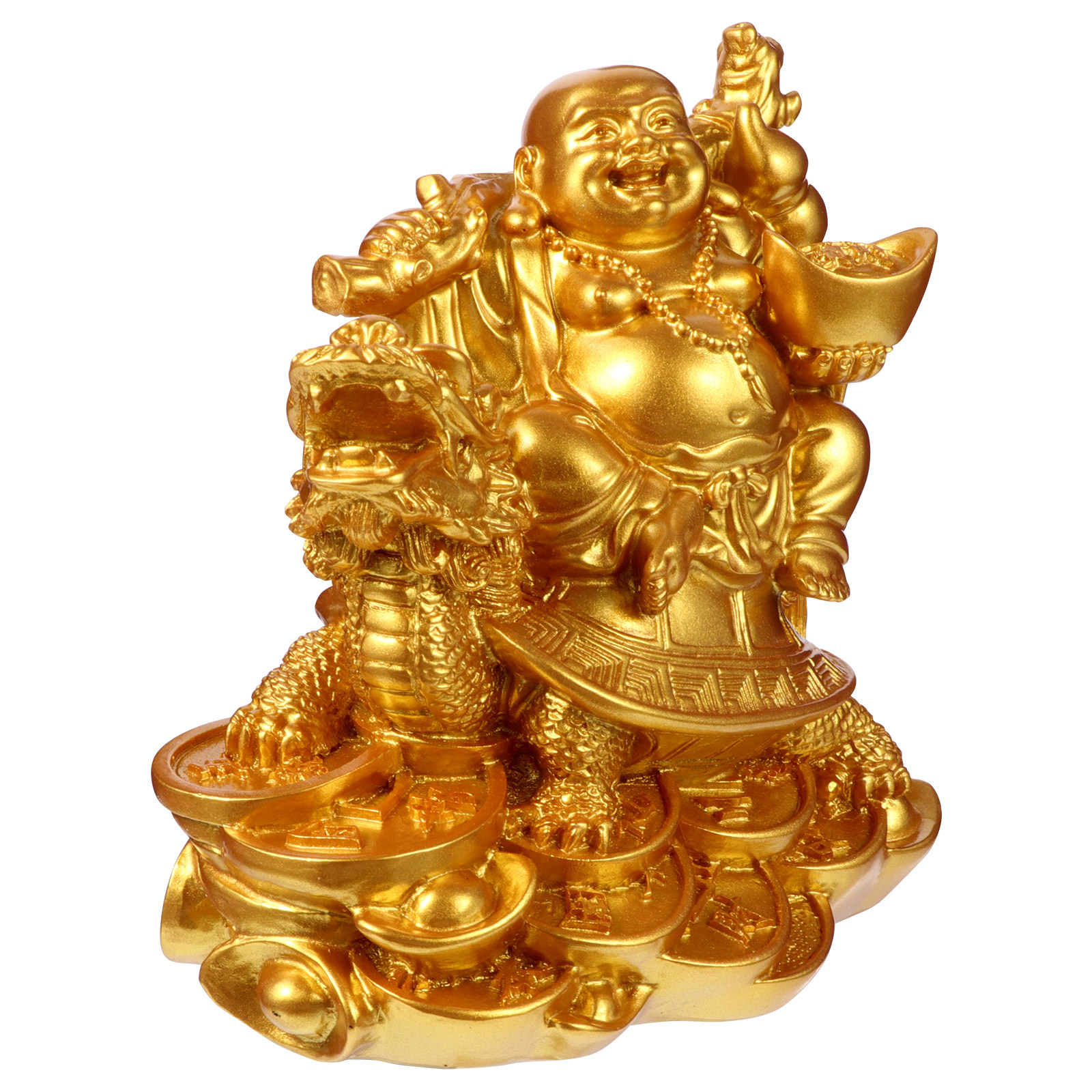 Laughing Buddha Statue Resin M - Home Office Feng Shui 리뷰 및 가격